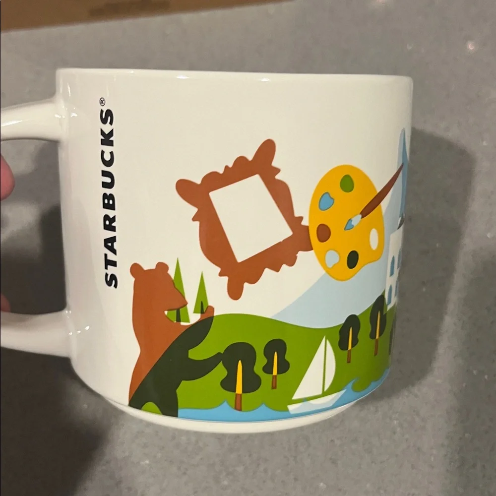 💚NWT💛Starbucks SWITZERLAND - YOU ARE HERE COLLECTION Coffee Tea Mug - Picture 7 of 9